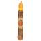 Burnt Ivory Pumpkin Timer Taper