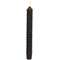 Black Vintage Twist Flicker Flame Timer Taper, 9.5"