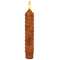 Pumpkin Spice Vintage Twist Flicker Flame Timer Taper, 6.25"