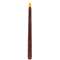 Burnt Burgundy Slender Timer Taper, 10.75"