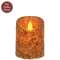 Burnt Ivory Real Motion Timer Pillar, 4"