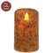 Burnt Ivory Real Motion Timer Pillar, 5"
