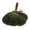 Black Distressed Fabric Pumpkin