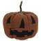 Large Stuffed Primitive Jack O Lantern with Stem