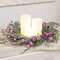 Lilac & Lavender Blossoms Candle Ring, 6.5" FSR51633;