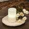 Natural Corn Husk Round Candle Mat HAC2410;