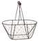 Wire Oval Basket with Swing Handle