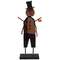 Skinny Wooden Top Hat Jacko On Base #37886