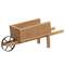 Distressed Wooden Wheelbarrow