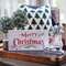 Merry Christmas Distressed Shiplap Look Box Sign 37953;