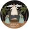 Glory to the Newborn King Nativity Plate