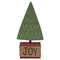 Joy Wooden Christmas Tree Sitter;