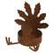 Fall Turkey Rusty Tealight Holder
