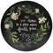 May Your Home Be a Place Where Faith Grows Wooden Plate #37753