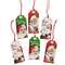 6 Set, Vintage Santa Gift Tags