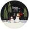 Encourage One Another Snowman Plate