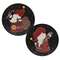 38009 Gnome Santa Mini Plate, 2 Asstd.;