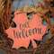 Fall Welcome Wooden Leaf Sign 38050;