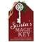 Santa's Magic Key Gift Tag Hanger
