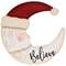 Believe Santa Moon Wall Hanger;