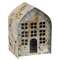 Distressed Rusty Metal Tealight Barn