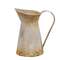 Shabby Chic Distressed Metal Mini Pitcher