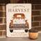 Farm Fresh Harvest Truck Metal Sign;