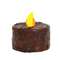 Burnt Mustard Switch Tealight - Battery Operated