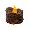 Flickering Timer Tealight - Burnt Mustard #84350