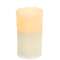 White Drip Pillar - 6" x 4"