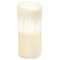 White Drip Pillar 3" x 7" - White Light