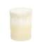 White Drip Pillar 3" x 4" - White Light
