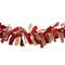 Primitive Candy Cane Colors Rag Garland;