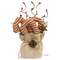 Stuffed Ticking Stripe Candy Canes & Greenery Goody Bag