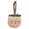 Stuffed Primitive Singing Snowgirl Ornament