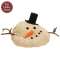 Antique White Melting Top Hat Snowman Head #CS39062