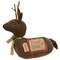Stuffed Primitive Sleigh Rides Prancer Reindeer Sitter