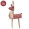Stuffed Standing Candy Cane Woodland Reindeer with Scarf #CS39134