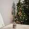 Snowy Long Needle Pine Tree w/Pinecones, 14" 18410;