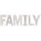 Rustic Letters - FAMILY;