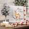 Peace & Joy Deer & Cardinal Box Sign 37964;
