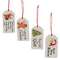 Don't Stop Believin Santa Gift Tags, 4/Set 37966;