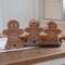 Christmas Words Gingerbread Sitters, 3/Set 38092;