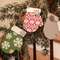Snowflake Mitten Ornament w/Jute Hanger, 3 Asstd. 38102;