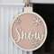 Glittered "Snow" Bulb Hanger 38107;