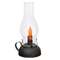 Library Timer Lantern in Black