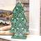 Woodland Embossed Distressed Metal Christmas Tree 60472;
