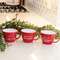 Christmas Spirit Red Enamel Mug, 3 Asstd. 60479;