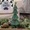 Distressed Textured Metal Christmas Tree, 14" 60488