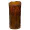 Burnt Mustard Drip Timer Pillar - 7" x 3"
